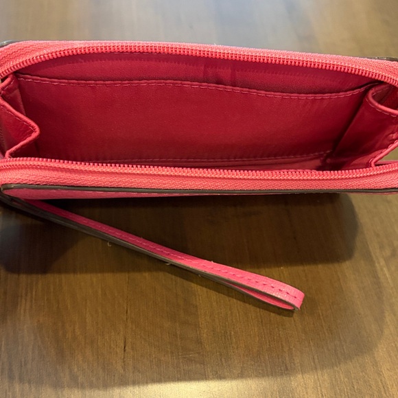 Coach Saffiano Leather Wristlet Clutch - Picture 4 of 7